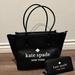 Kate Spade Bags | Kate Spade Tote Bag And Wallet | Color: Black/White | Size: Os