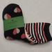 Kate Spade Other | Kate Spade 3 Pk Hearts/Dots/Stripes Socks | Color: Black/Pink | Size: 4-10