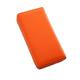 HotcoS Women's Handbags Genuine Leather Wallets Money Organisers Coin Purses Card Cases Long Money Clips (Color : Orange)