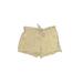 Ann Taylor LOFT Shorts: Tan Print Bottoms - Women's Size 4 - Light Wash