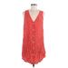 Gap Casual Dress - Popover: Red Hearts Dresses - Women's Size Medium