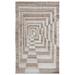 Blue/Brown 8 x 5 x 0.5 in Area Rug - Villa by Classic Home Rectangle Mesa Indoor/Outdoor Area Rug Polyester | 8 H x 5 W x 0.5 D in | Wayfair