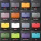 Couvercle de batterie de remplacement pour Nintendo Gameboy Advance GBA, 1 pièce, 16 couleurs, accessoires de Console