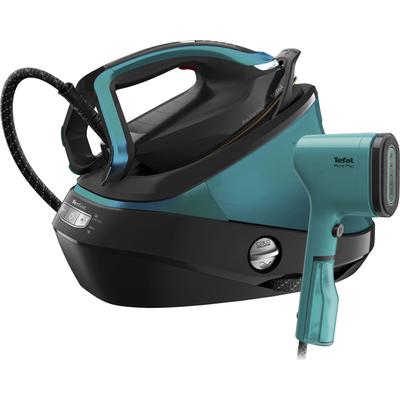 TEFAL Dampfbügelstation "GV9822.DT2024 Pro Express Vision Dampfbügelstation", schwarz (schwarz, blau), Dampfbügelstationen Image