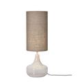 Lampe de Table textile gris Ø25cm