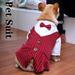Mairbeon Pet Suit Bowtie Short Sleeve Cat Outfit Dog Wedding Suit Formal Shirt for Small Dogs