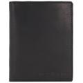 Greenburry - Pure Black Geldbörse RFID Schutz Leder 10.5 cm Portemonnaies Schwarz Herren