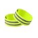 Aoanydony 2X Reflective Bands for Arm Belt Armband Strap Elastic Wristband Reflector Safety for Night Walking Running Jogging Fluorescent Gree5CM