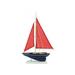 [Pack Of 2] Wooden American Paradise Model Sailboat 17