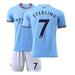 22-23 World Cup Manchester City Soccer Jersey Traning Suit for Kids Youth and Adults