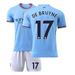 22-23 World Cup Manchester City Soccer Jersey Traning Suit for Kids Youth and Adults