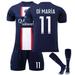 2022-2023 Paris Saint-Germain Soccer Jersey Activewear for Kids and Adults