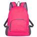 Unisex Waterproof Foldable Bag Outdoor Backpack Portable Camping Hiking Traveling Backpack Pink