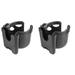 2 PC Cup Holders Drinks Kayak Dolly Cart Stroller Organizer Wheelchair Bottle Bike