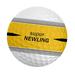 Tnarru Golf Ball Golf Training Ball Premium Durable 3 Layer Golf Practice Ball Competition Game Ball for Driving Range Golf Supplies Yellow