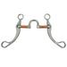 Stainless Steel Snaffle Bit Horse Bits Western Snaffle Bits for Mouth Training Bit with Copper Port
