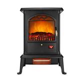 Fireplace ZPL Freestanding Fireplace with Remote Control Electric Fireplace 3D Flame Fireplace for Bedroom Living Room Office