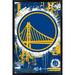 NBA Golden State Warriors - Maximalist Logo 23 Wall Poster 22.375 x 34 Framed