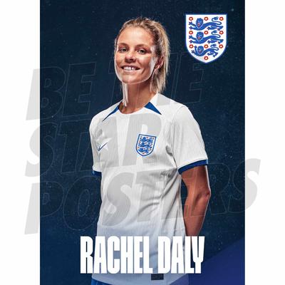 England Rachel Daly Headshot Home Poster A3 Image
