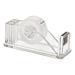 Acrylic Tape Dispenser Office Transparent Tape Dispenser Non-Skid Tape Cutter Holder for Single Handed Dispensing