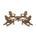 TrexÂ® Outdoor Furnitureâ„¢ 5-Piece Monterey Bay Folding Adirondack Chair Conversation Group in Tree House