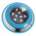 FRCOLOR 304 Stainless Steel LED Underwater Lamp IP68 Waterproof Pool Wall Light 12/24V 9W Swimming Pool Light RGB Colorful Light Changing Lamp