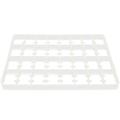 4pcs Transportation Egg Tray Grid Plastic Egg Storing Tray Grids Egg Storage Tray