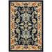Rugs.com Yasmin Collection Rug â€“ 2 x 3 Navy Blue Medium Rug Perfect For Entryways Kitchens Breakfast Nooks Accent Pieces