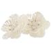 NUOLUX 2 pcs Faux Pearl Flower Charms Jewelry Making Flower Charms DIY Crafts Flower Charms