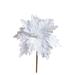 Bowake Sequin Velvet Handmade Christmas Flowers Gold And Silver Gray Pink And White Christmas Flowers Christmas Tree Decoration Flowers