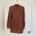 American Eagle Outfitters Dresses | American Eagle Turtleneck Sweater Dress. | Color: Brown | Size: Xs