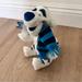 Disney Toys | Japan Disney Store Winnie The Pooh Winter White Tigger 8" Plush Toy W/ Bean Nwt | Color: Blue/White | Size: 8”