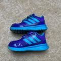 Adidas Shoes | Adidas Little Boys Purple & Teal Sneakers Size 7 | Color: Blue/Purple | Size: 7bb