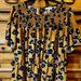 Nine West Tops | Floral Print Blouse | Color: Gold | Size: Xxl