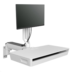Ergotron CareFit Combo Arm Wandarbeitsplatz mit Arbeitsfläche (45-622-251) Image