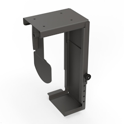 TecLines TPH002B Thin Client PC Halterung Untertisch 30-110 mm, schwarz Image