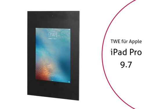 TabLines TWE046B Tablet Wandeinbau für Apple iPad Pro 9.7 - DS, schwarz Image