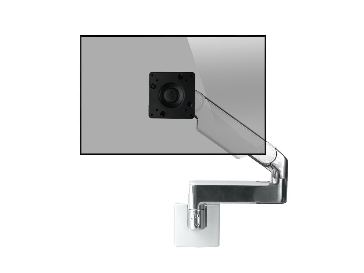 Humanscale M10 Monitor Wandhalterung gerade weiß (M10HMWETB) Image