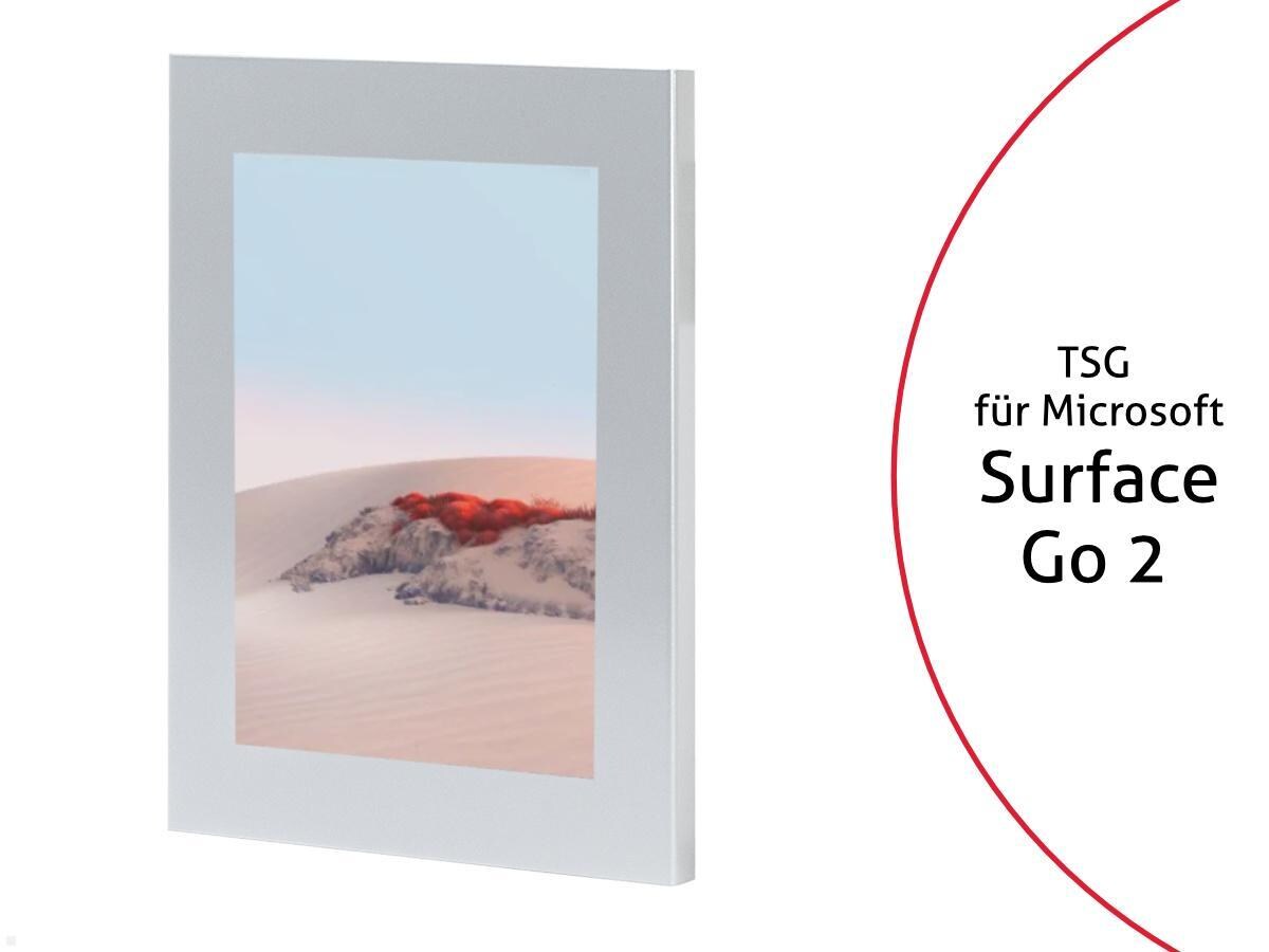 TabLines TSG080S Tablet Schutzgehäuse für Microsoft Surface Go 2, silber Image