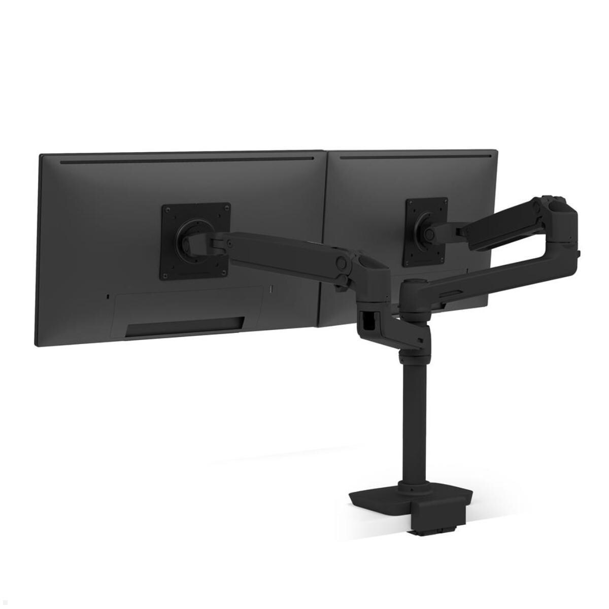 Ergotron LX Monitorhalterung für 2 Monitore mit C-Klemme (45-610-224), schwarz Image