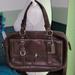 Coach Bags | Coach Euc Chelsea Lrg Chocolate Turnlock Convertible Tote Bag * | Color: Tan | Size: Os