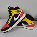 Nike Shoes | Nike Jordan 1 Mid Top Amarillo Basketball Shoes | Color: Orange/Yellow | Size: 9.5