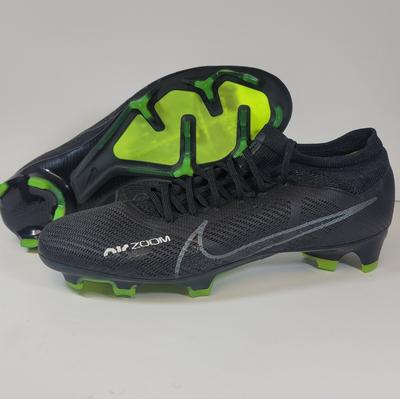 Nike Shoes | Nike Mercurial Vapor 15 Pro Fg Black Soccer Cleats Men's Sz 11 Dj5603-001 Black | Color: Black/Green | Size: 11