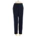 Ann Taylor LOFT Dress Pants - Low Rise: Blue Bottoms - Women's Size 4