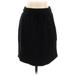 Lou & Grey for LOFT Formal Skirt: Black Solid Bottoms - Women's Size Small