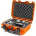 Nanuk 915 Hard-Shell Case for DJI Mini 3/Mini 4 Pro Fly More Combo (Orange) 915S-080OR-0A0-C1589