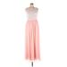 Lela Rose Bridesmaid Casual Dress - Maxi: Pink Dresses - New - Women's Size 8