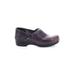 Dansko Flats: Loafers Wedge Classic Purple Solid Shoes - Women's Size 41 - Round Toe