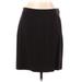 DKNY Casual Skirt: Black Print Bottoms - Women's Size 12