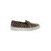 AQUATALIA Flats: Slip-on Platform Casual Brown Shoes - Women's Size 9 - Round Toe